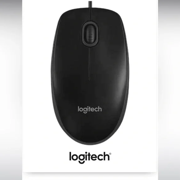 Logitech B100 Full-Size Corded Mouse - Picture 6 of 6